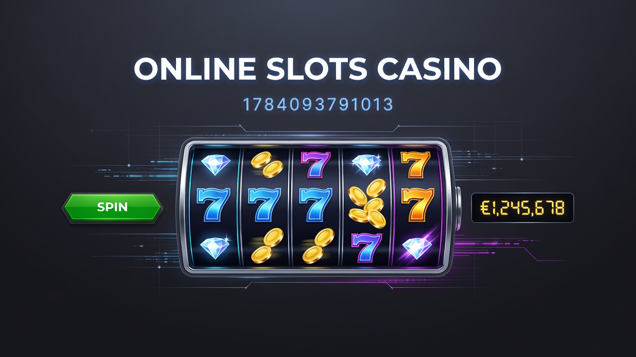 Online slot casino interface showing various reel games and bonus features on a digital platform